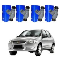 Kit 4 Bico Injetor Prisma 1.0 8V 1.4 8V 2009 a 2012 Delphi