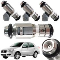 Kit 4 Bico Injetor Siena 1.4 8V Flex 2004 Em Diante IWP003