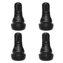 Kit 4 Bicos de Pneu Pito Válvula Tr-412 P/ Moto Sem Câmara Aro 14 a 24