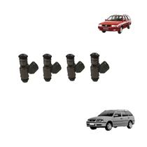 Kit 4 Bicos Injetor Gol Parati Polo Classic 1.6 1.8 Iwp044