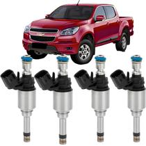 Kit 4 Bicos Injetor S10 2.5 Ecotec Flex 2014 a 2023