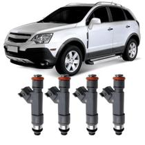 Kit 4 bicos injetores baixa captiva malibu 2.4 16v 2008-2016