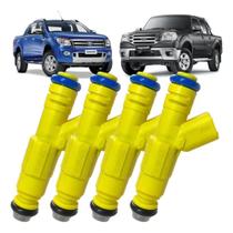 Kit 4 Bicos Injetores Ford Ranger 2.3 16v 2011 0280156205 Kit 4 Bicos Injetores Ford Ranger 2.3 16v 2011 0280156205