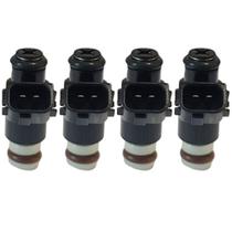 Kit 4 Bicos Injetores Honda Civic 1.7 4 Furos - 16450PLC003 Kit 4 Bicos Injetores Honda Civic 1.7 4 Furos - 16450PLC003