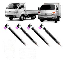 Kit 4 Bicos Injetores Hr e Kia Bongo K2500 16v Delphi