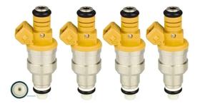 Kit 4 Bicos Injetores Marea Vectra Santana 2.0 0280150962