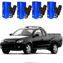 Kit 4 Bicos Injetores Montana 1.8 8v De 2006 Até 2012 Delphi