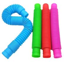 Kit 4 Big Pop Tube Fechado 21 Aberto 70 Cm Fidget Toy Sensor