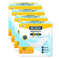 Kit 4 Bigfral Absorvente 20 unidades cada