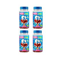 Kit 4 Bioviton Gummy Kids Ferro + Vit C Laranja 4x30 Gomas - Unilife