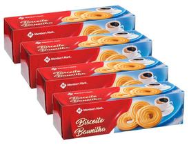 Kit 4 biscoito alemâ de baunilha member's mark pacote 400g Kit 4 biscoito alemâ de baunilha member's mark pacote 400g