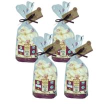 Kit 4 Biscoito Caseiro Maisena com Coco Fruta Natural