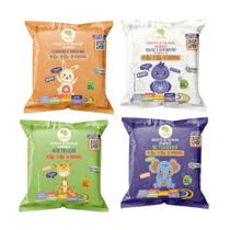 Kit 4 Biscoito Crilancha CouveBeterrabaCenouraHortaliça 80g Kit 4 Biscoito Crilancha CouveBeterrabaCenouraHortaliça 80g