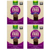 Kit 4 Biscoito Importado Cookies Chocolate Gullon Sem Glúten