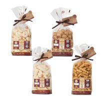 Kit 4 Biscoito Leite Coco, Surpresa, Limão e Cebola