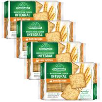 Kit 4 Biscoito Mosmann Integral Cream Cracker sem Lactose 300g