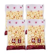 Kit 4 Biscoito Polvilho com Leite de Coco Fruta Natural