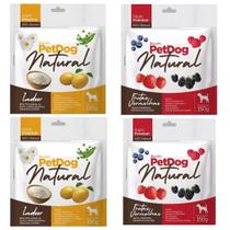 Kit 4 Biscoitos Naturais Super Premium Para Cachorros - 150G