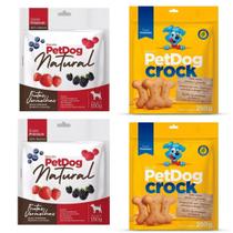 Kit 4 Biscoitos Naturais Super Premium Para Cachorros.