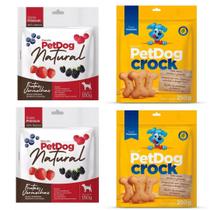 Kit 4 Biscoitos Naturais Super Premium Para Cachorros.