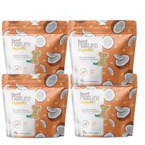 Kit 4 Biscoitos P/Cães Be Nature Organnact Coco E Aveia 150g