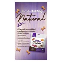 Kit 4 Biscoitos Petdog Natural Super Premium - 150G - Nica Pet