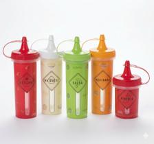 Kit 4 bisnaga molhos para lanchonete + bisnaga pimenta Kit 4 bisnaga molhos para lanchonete + bisnaga pimenta