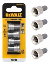 Kit 4 Bits Ponteira Drywall C/ Limitador Dwaff1ph2 Dewalt Kit 4 Bits Ponteira Drywall C/ Limitador Dwaff1ph2 Dewalt
