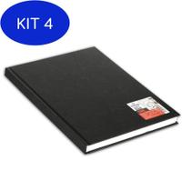 Kit 4 Bloco Xl Aquarelle 300 G/m² A-5 14,8 X 21 Cm Com 20