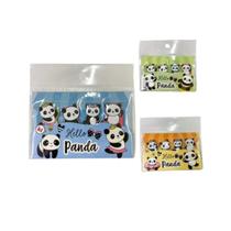 Kit 4 Blocos De Marcadores Adesivos 100 Folhas Hello Panda