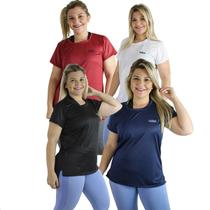 Kit 4 Blusas Academia Blusão Mullet Feminina Dry Fit Treino