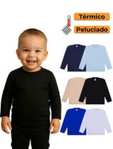 Kit 4 Blusas Térmicas Infantil bebê Menino Manga Longa Blusas Térmicas Manga longa menino bebê Kit 4 Blusas Térmicas Infantil bebê Menino Manga Longa Blusas Térmicas Manga longa menino bebê