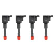 Kit 4 Bobina De Ignição Denso Traseira Honda Fit 1.4 8v 2004 a 2008
