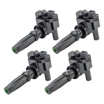 Kit 4 Bobina de Ignição Jac J6 2.0 16v 2011 a 2016 2 Pinos Supressor Kit 4 Bobina de Ignição Jac J6 2.0 16v 2011 a 2016 2 Pinos Supressor