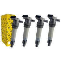 Kit 4 Bobina De Ignição Para Land Rover Free Lander 2 Hella