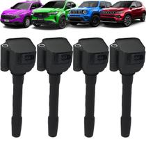 Kit 4 Bobina Ignição Fastback Toro Jeep Renegade Compass 1.3 Kit 4 Bobina Ignição Fastback Toro Jeep Renegade Compass 1.3