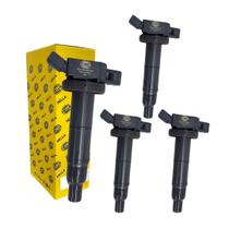 Kit 4 Bobina Ignição Para Toyota Rav4 2.0 2000 A 2005 Hella