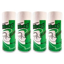 Kit 4 Bobinas Saco Transparente Picotado 20x35 C/500 Sacos