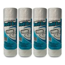 Kit 4 bobinas sacos transparente picotada 30x40 c/500 sacos