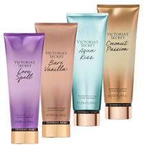 Kit 4 Body Lotion Victoria Secret Creme Tradicionais 236ml