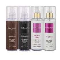 Kit 4 Body Splash Barbours Beauty 200ml Delight Very Sexy Bold Seduction Kit 4 Body Splash Barbours Beauty 200ml Delight Very Sexy Bold Seduction