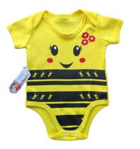Kit 4 bodys de bebê personalizado (frases e personagens)
