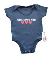 Kit 4 bodys de bebê personalizado (frases e personagens)