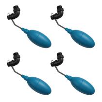 Kit 4 boia válvula esférica 3/4 nellore caixa d agua