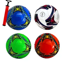 kit 4 Bola De Futebol Campo material sintético brinquedo infantil para criança n5 com bomba de encher