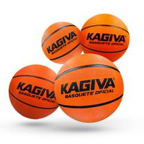Kit 4 Bolas De Basquete Kagiva Oficial Mirim Indoor N5 Kit 4 Bolas De Basquete Kagiva Oficial Mirim Indoor N5