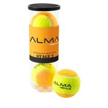 Kit 4 Bolas de Beach Tennis Alma Genius Stage 2 Pro Kit 4 Bolas de Beach Tennis Alma Genius Stage 2 Pro