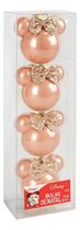Kit 4 Bolas De Natal Minnie Rose Disney 8cm Enfeite Árvore Natalina Kit 4 Bolas De Natal Minnie Rose Disney 8cm Enfeite Árvore Natalina