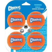 Kit 4 Bolas de Tênis M Chuck It e aquática
