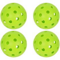 Kit 4 Bolas Jogo Pickleball Leve Profissional 73mm Resistente Bel